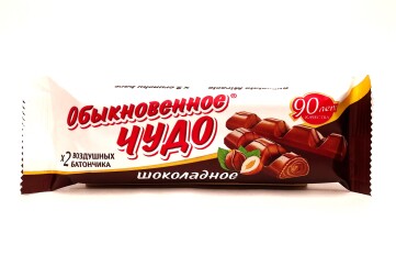 Чудо Батончик 55г Россия (обыкновенное шоколадное)